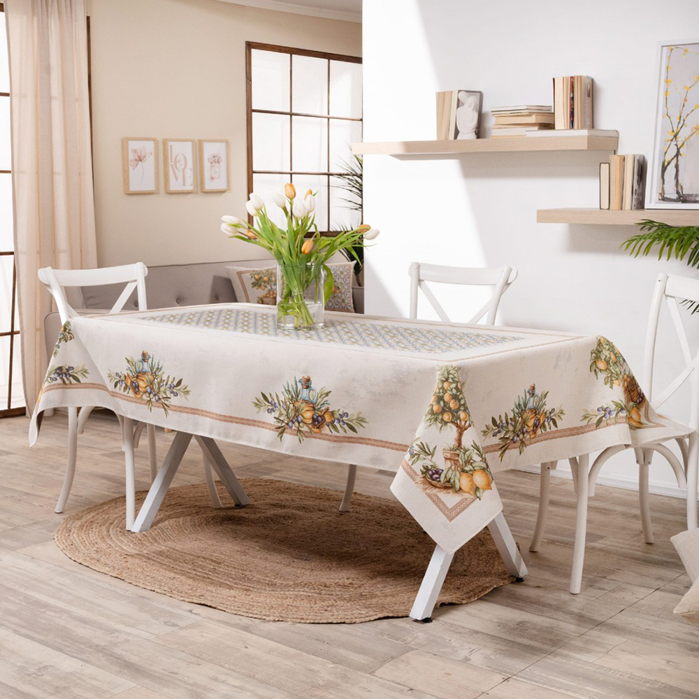 ΤΡΑΠ/ΛΟ  MEDITERRANEO  ME ΛΕΜΟΝΙΑ  140Χ220ΕΚ  -TEORAN-8208